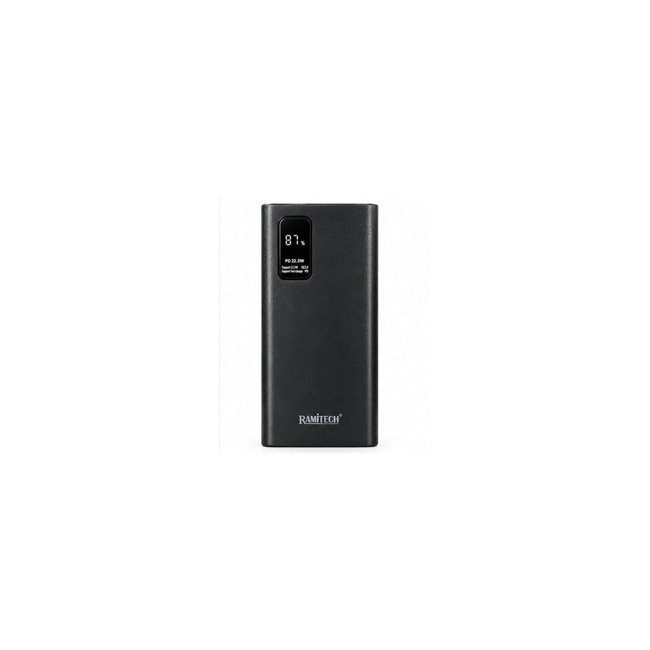 Power Bank RAMITECH RAM-PD05 10.000 mAh con Carga Rápida 22,5W y Pantalla Digital