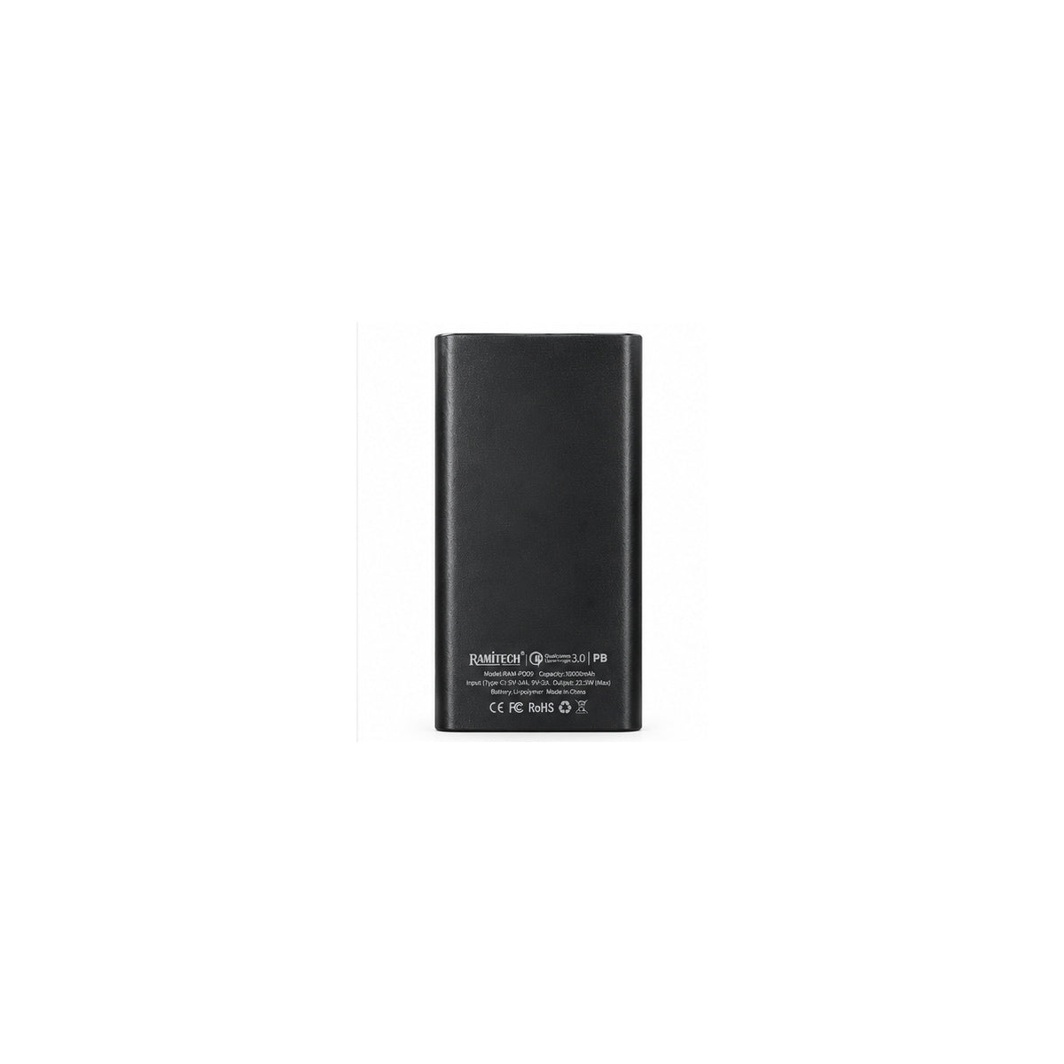 Power Bank RAMITECH RAM-PD05 10.000 mAh con Carga Rápida 22,5W y Pantalla Digital