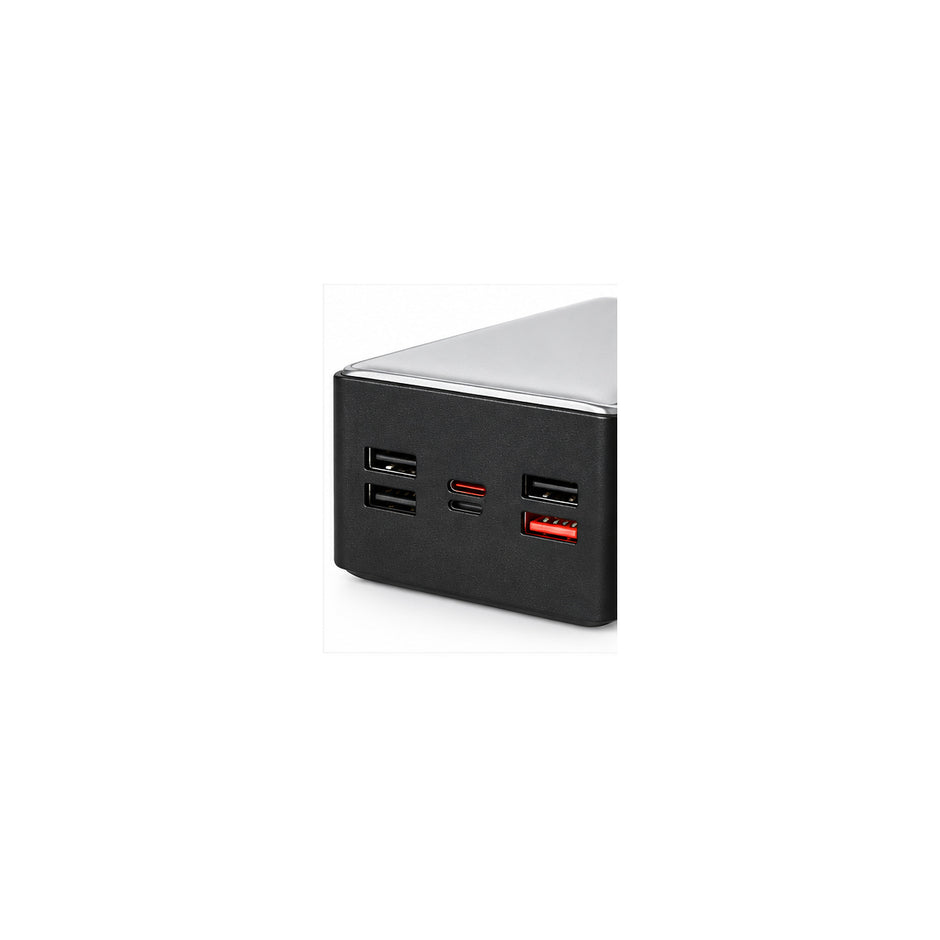 Power Bank RAMITECH 50.000 mAh 22,5W con Pantalla Digital y Cables Integrados