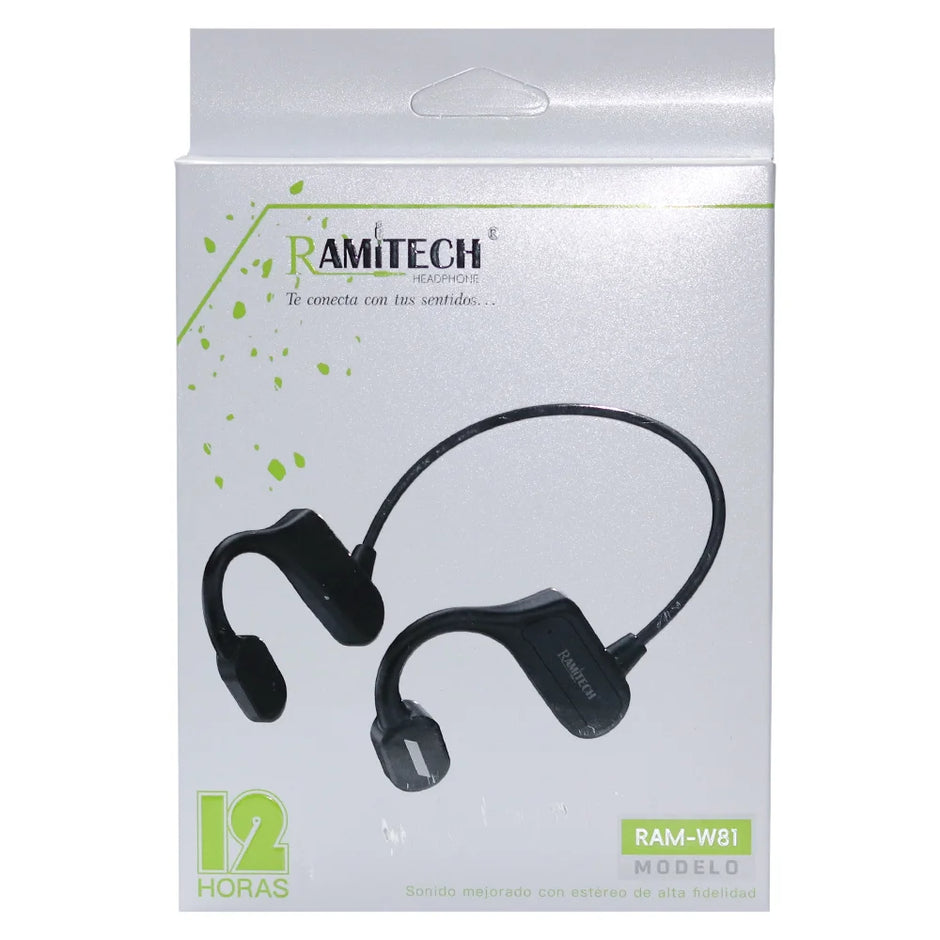 Audífonos Deportivos Oído Abierto Ramitech W81