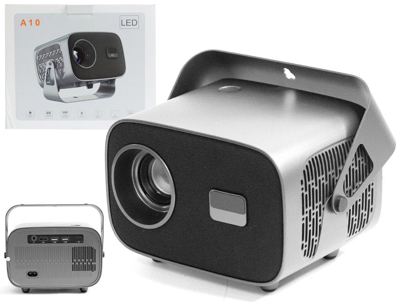 A10 Proyector A10 Android 13 H713 Wifi 6 Led 200 Ansi 1080p Tv  4K