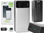 Power Bank RAMITECH 30.000 mAh 22.5W con Pantalla Digital y Cables Integrados