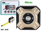 Cinta metrica laser, con pantalla