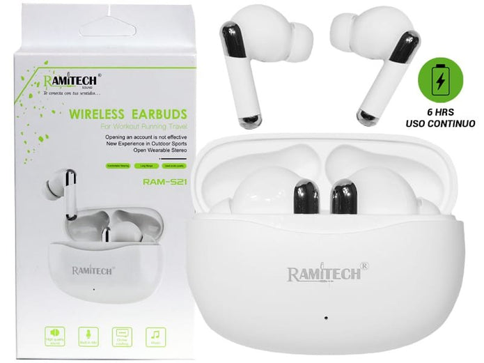 Auriculares Inalambricos Bluetooth Ramitech
