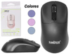 Mouse Inalambrico Bluetooth Y Usb 2.4G Dpi 1600 Recargable Tipo C Ramitech
