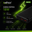 Power Bank Ramitech RAM-V37 10.000 mAh| Bateria Externa Portatil