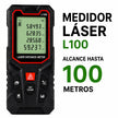 📏 Medidor Láser L100 – Alcance de 100 Metros