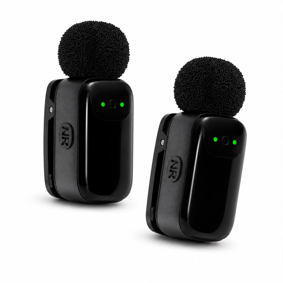 Micrófonos de Solapa Inalámbricos Ramitech RAM-W21 ANC (2 Micrófonos)