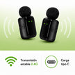Micrófonos de Solapa Inalámbricos Ramitech RAM-W21 ANC (2 Micrófonos)