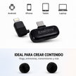 Micrófonos de Solapa Inalámbricos Ramitech RAM-W21 ANC (2 Micrófonos)