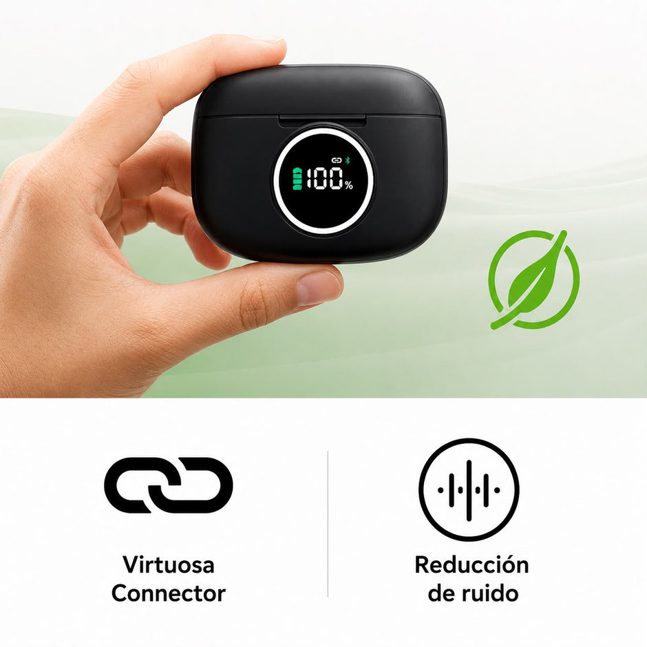 Micrófonos de Solapa Inalámbricos Ramitech RAM-W21 ANC (2 Micrófonos)
