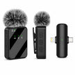 Micrófono Inalámbrico Dual RAMITECH RAM-W15-2 para iPhone y USB-C
