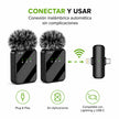 Micrófono Inalámbrico Dual RAMITECH RAM-W15-2 para iPhone y USB-C