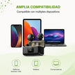 Micrófono Inalámbrico RAM-WQ8 ANC con Estuche de Carga y Receptor USB-C / Lightning