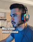 Auriculares Gamer USB Ramitech RAM-A66 con Micrófono RGB