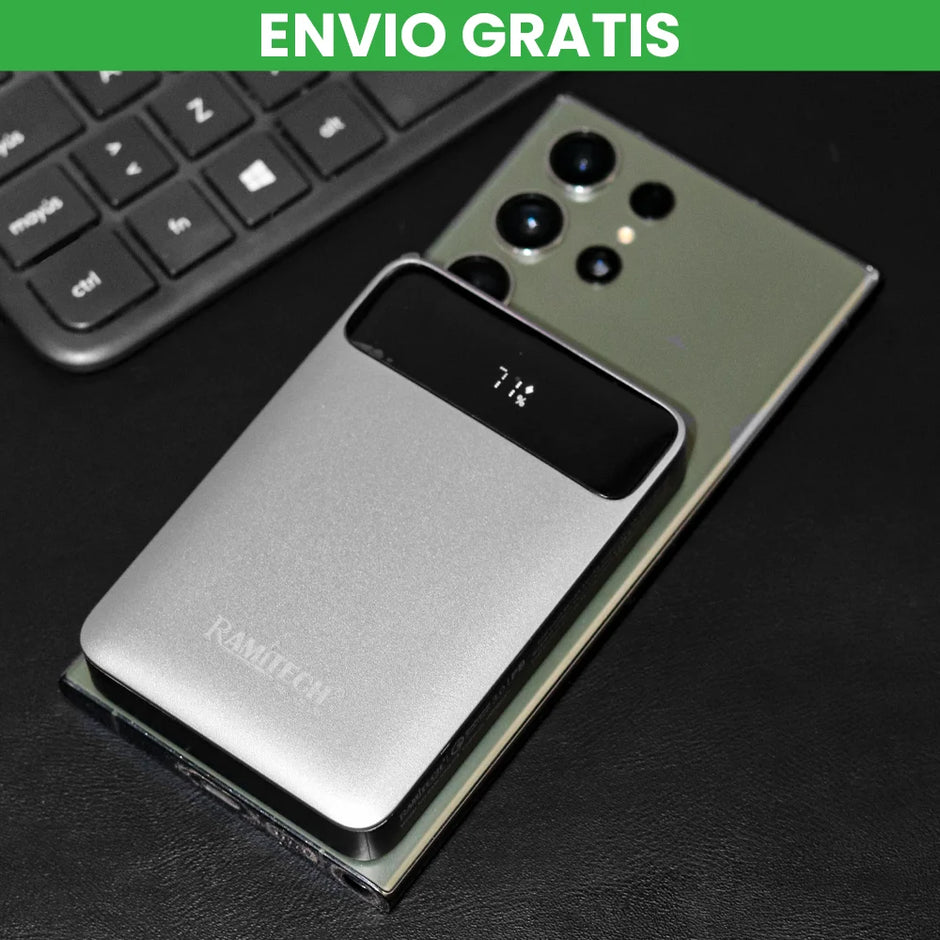 Power Bank Magnética Inalámbrica Ramitech RAM-WPG108 10.000 mAh PD 22.5W