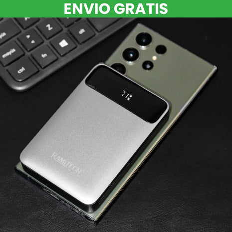 Powerbank inalambrica ramitech de 10000 mAh
