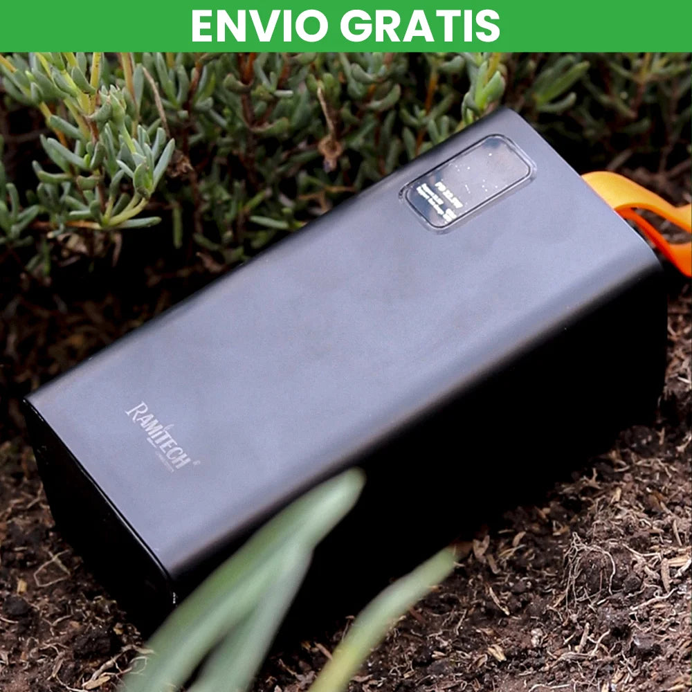 Power Bank Ramitech 50.000 mAh – Energía portátil de alta capacidad con carga rápida